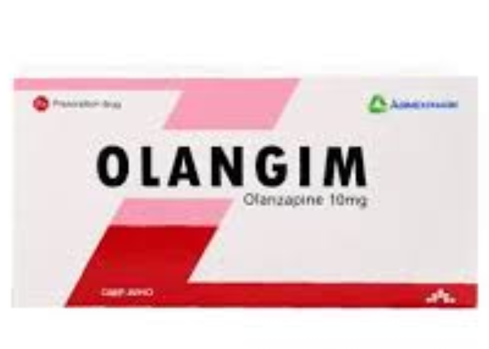Viên nén Olangim 10mg Agimexpharm điều trị tâm thần phân liệt