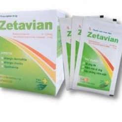 Zetavian 1g Tipharco- Dị ứng da, viêm mũi dị ứng, các chứng viêm mắt
