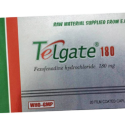Thuốc Telgate 180mg NIC hỗ trợ điều trị viêm mũi dị ứng, mày đay