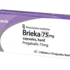 Brieka 75mg – Điều trị rối loạn lo âu, đau thần kinh