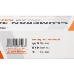 Thuốc Glumeron 30 MR DHG điều trị bệnh đái tháo đường típ 2 (5 vỉ x 20 viên)