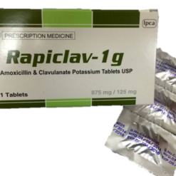 Rapiclav-1g (7 vỉ x 3 viên) – Thuốc điều trị nhiễm khuẩn