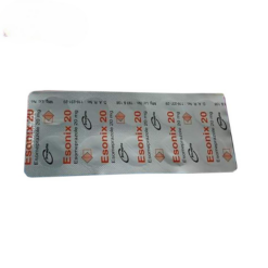 Esonix 20mg Incepta điều trị trào ngược thực quản (5 vỉ x 10 viên)