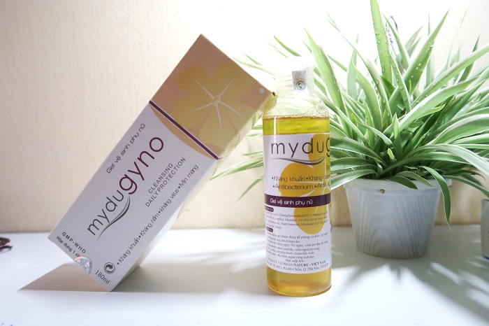 Gel vệ sinh phụ nữ Mydugyno Naturex phòng và điều trị viêm nhiễm đường sinh dục (180ml)