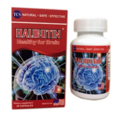 Halibutin Natural Vitamins Laboratory hỗ trợ điều trị chứng suy giảm trí nhớ (Hộp 30 viên)