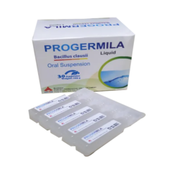 Hỗn dịch uống Progermila 5ml CPC1HN điều trị và phòng ngừa rối loạn hệ vi sinh vật đường ruột (4 vỉ x 5 ống)