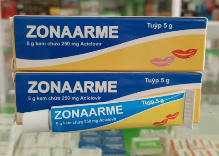 Kem ZonaArme Armephaco điều trị khởi đầu và dự phòng tái nhiễm virus Herpes Simplex (5g)