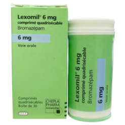 Lexomil Bromazepam 6mg Chepla Pharm (Hộp 30 viên)