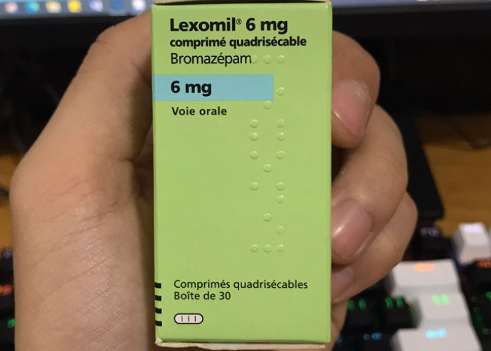Lexomil Bromazepam 6mg Chepla Pharm (Hộp 30 viên)
