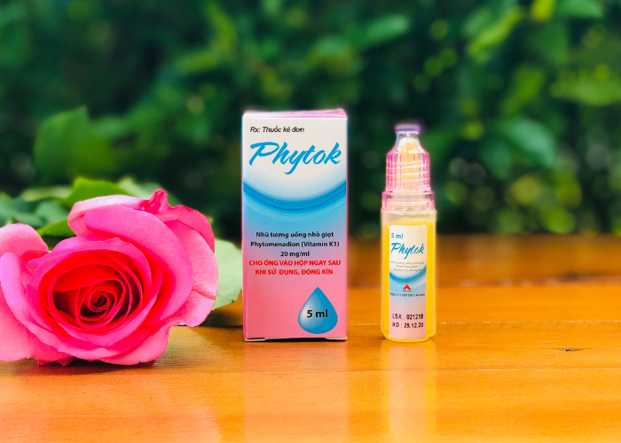 Phytok 20mng Cpc1 Hà Nội ngăn ngừa thiếu hụt vitamin K (Hộp 1 ống x 5ml)