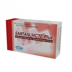 Sartan/HCTZ Plus 32mg/12,5mg Savi điều trị bệnh tăng huyết áp ở người trưởng thành (3 vỉ x 10 viên)