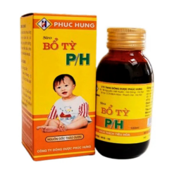 Siro Bổ Tỳ Phúc Hưng kích thích tiêu hóa cho trẻ chán ăn, còi xương (100ml)