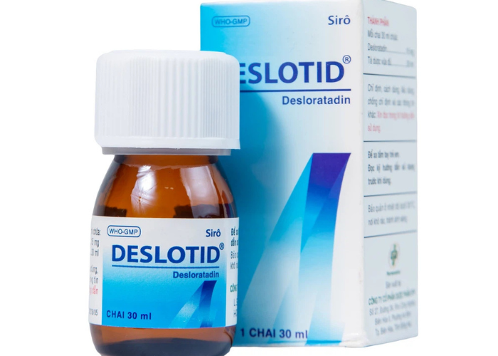 Siro Deslotid 30ml OPV điều trị viêm mũi dị ứng, mày đay