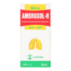 Siro trị bệnh hô hấp có kèm tăng tiết dịch phế quản Ambroxol-H Dopharma (chai 90ml)
