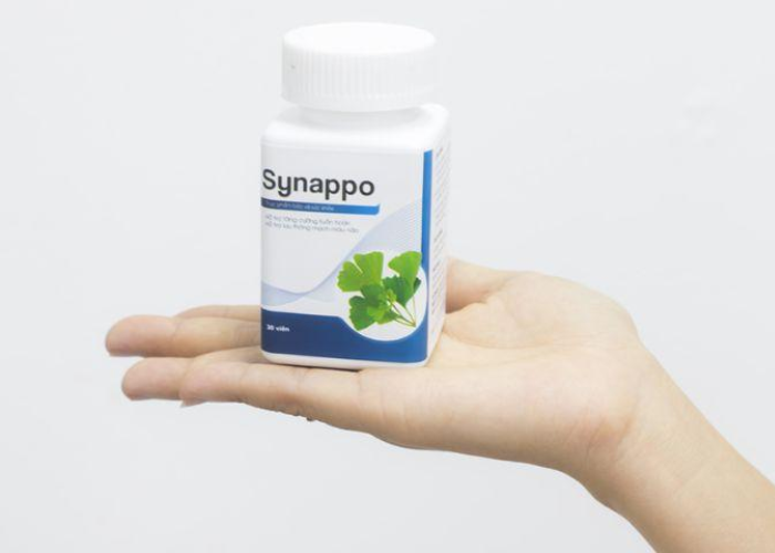 Synappo hỗ trợ hoạt huyết, giúp tăng cường tuần hoàn máu não (30 Viên)