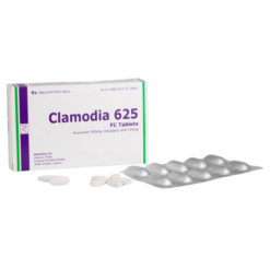 Thuốc Clamodia 625mg Remedica điều trị viêm xoang, viêm tai giữa, viêm phế quản (2 vỉ x 10 viên)