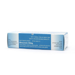 Thuốc Diatrim 50mg Trima Israel điều trị triệu chứng của các bệnh viêm xương khớp (3 vỉ x 10 viên)