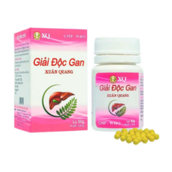 Thuốc Giải độc gan Xuân Quang trị viêm gan virus, ứ mật vàng da (lọ 50g)