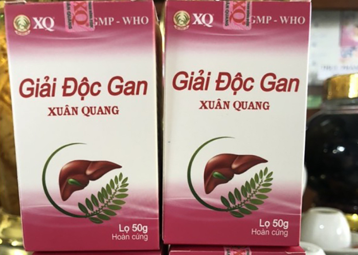 Thuốc Giải độc gan Xuân Quang trị viêm gan virus, ứ mật vàng da (lọ 50g)