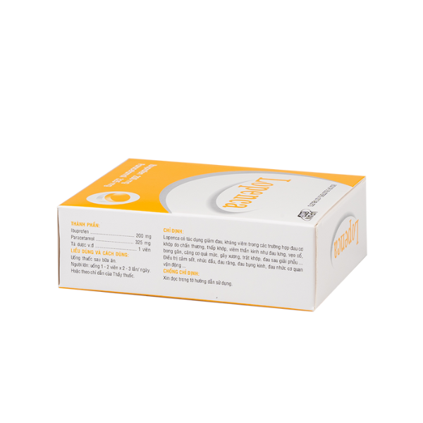 thuoc-giam-dau-khop-khang-viem-do-chan-thuong-lopenca-dhg-5-vi-x-20-vien (1) Thuốc Lopenca Dhg giảm đau khớp, kháng viêm do chấn thương (5 vỉ x 20 viên)