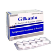 Thuốc Gikanin 500mg Khapharco điều trị chứng chóng mặt (10 vỉ x 10 viên)