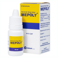 Thuốc Mepoly Merap dùng cho viêm kết mạc, mi mắt, viêm mũi, viêm tai (10ml)
