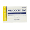Thuốc Mesogold 500mg Dopharma điều trị nhiễm trùng đường hô hấp (2 vỉ x 10 viên)