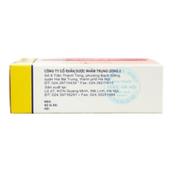 Thuốc Mesogold 500mg Dopharma điều trị nhiễm trùng đường hô hấp (2 vỉ x 10 viên)