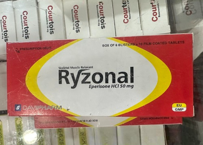 Thuốc Ryzonal Davipharm điều trị hội chứng đốt sống cổ, viêm quanh khớp vai (6 vỉ x 10 viên)