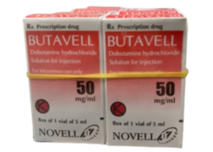 Thuốc tim mạch Butavell 50mg (Hộp 1 lọ)