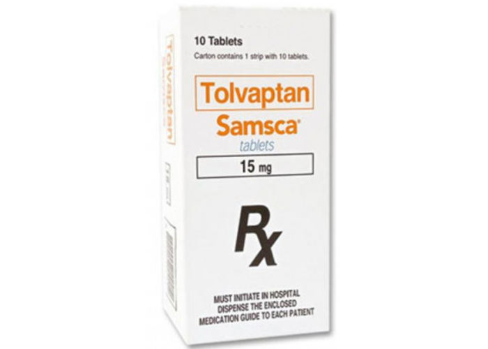 Thuốc Tolvaptan Samsca Tablet 15mg Otsuka điều trị giảm Natri máu (1 vỉ x 10 viên)