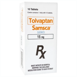 Thuốc Tolvaptan Samsca Tablet 15mg Otsuka điều trị giảm Natri máu (1 vỉ x 10 viên)