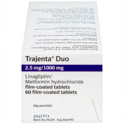 Thuốc Trajenta Duo 2.5mg/850mg Boehringer điều trị đái tháo đường típ 2 (30 viên)