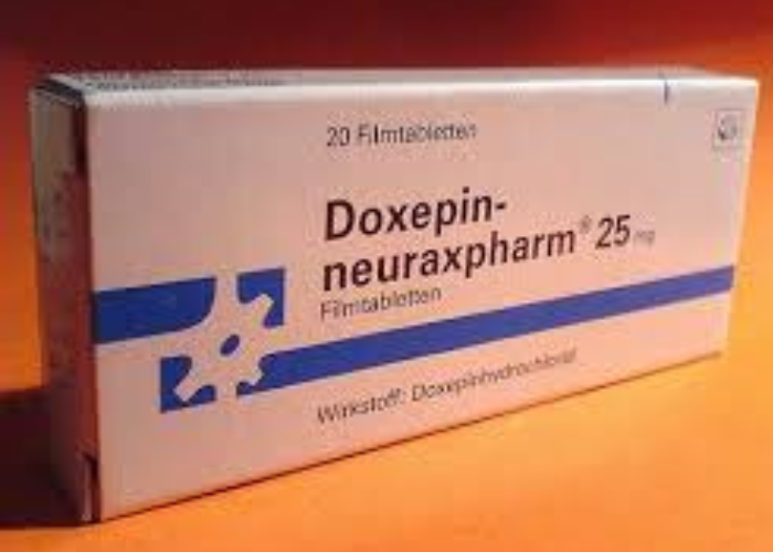 Thuốc trầm cảm Doxepin hydrochloride 25mg (hộp 20 viên)