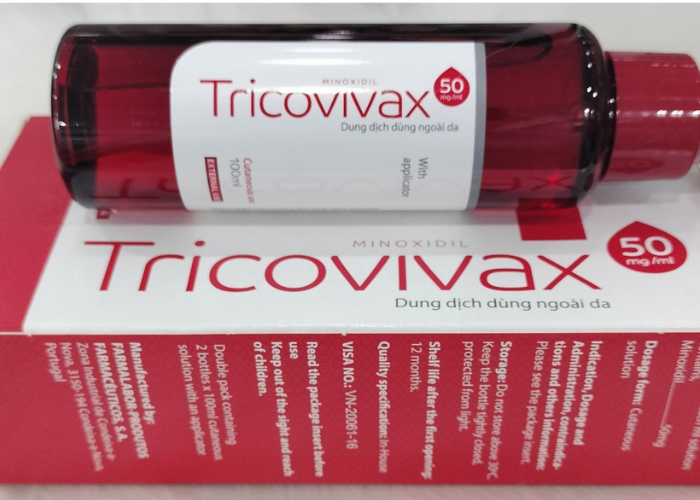 Thuốc Tricovivax 50mg/ml Farmalabor trị hói đầu ở nam giới (lọ 100ml) 