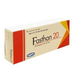 Viên nén bao phim Fasthan 20 20mg Savi điều trị rối loạn lipid máu, dự phòng biến cố tim mạch điều trị hạ Cholesterol máu (Hộp 3 vỉ x 10 viên)