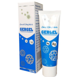 Gergel 25g điều trị viêm da, lở loét, mụn nước, thủy đậu