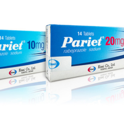 Thuốc ức chế bơm Proton Pariet 10mg Eisai điều trị loét dạ dày, tá tràng (1 vỉ x 14 viên)