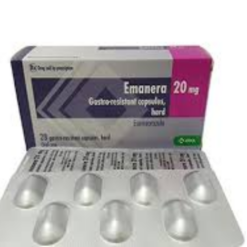 Thuốc Emanera 20mg KRKA điều trị trào ngược dạ dày thực quản (4 vỉ x 7 viên)