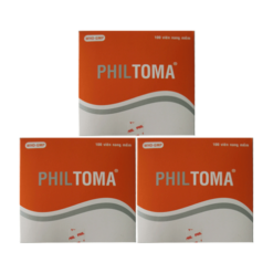 Thuốc Philtoma 200Mg Hỗ Trợ Trị Rối Loạn Tuần Hoàn (10Vỉ X 10Viên)