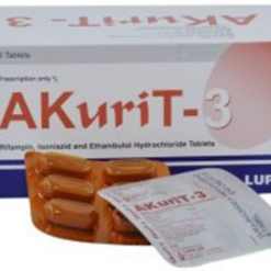 Thuốc Akurit-3 Lupin điều trị lao phổi