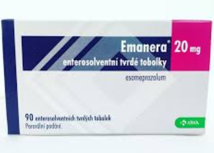 Thuốc Emanera 20mg KRKA điều trị trào ngược dạ dày thực quản (4 vỉ x 7 viên)