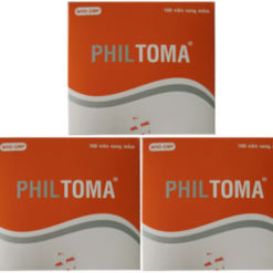 Thuốc Philtoma 200Mg Phil Inter Pharma Hỗ Trợ Trị Rối Loạn Tuần Hoàn (10Vỉ X 10Viên)