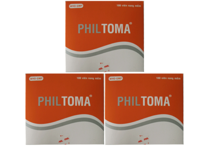 Thuốc Philtoma 200Mg Phil Inter Pharma Hỗ Trợ Trị Rối Loạn Tuần Hoàn (10Vỉ X 10Viên)