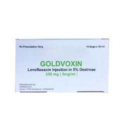 Thuốc Goldvoxin 250mg Facta điều trị nhiễm khuẩn (1 túi)