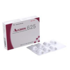 Thuốc Augbidil 625 Bidiphar điều trị nhiễm khuẩn (hộp 2 vỉ x 7 viên)