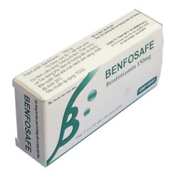 Thuốc Benfosafe Armephaco điều trị các chứng viêm đa dây thần kinh (hộp 3 vỉ x 10 viên)