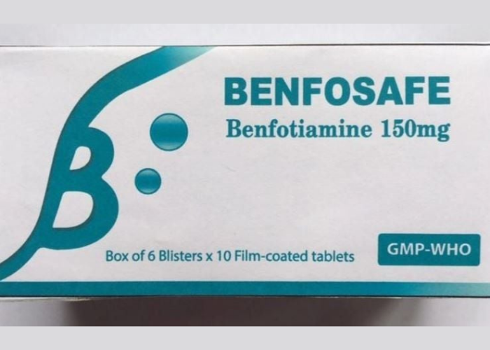 Thuốc Benfosafe Armephaco điều trị các chứng viêm đa dây thần kinh (hộp 3 vỉ x 10 viên)