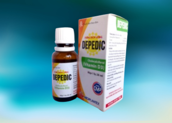 Thuốc Depedic Mediplantex điều trị thiếu vitamin D3 20ml