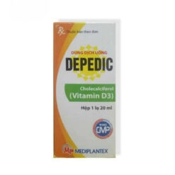 Thuốc Depedic Mediplantex điều trị thiếu vitamin D3 20ml